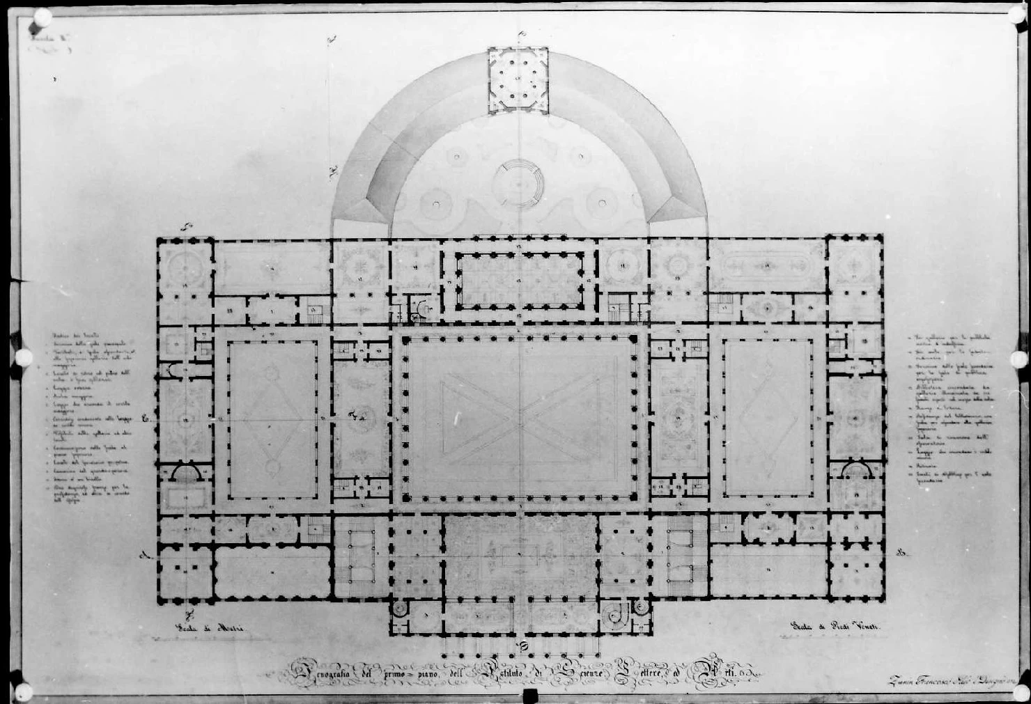 Pianta di edificio - Musei Civici, Vicenza